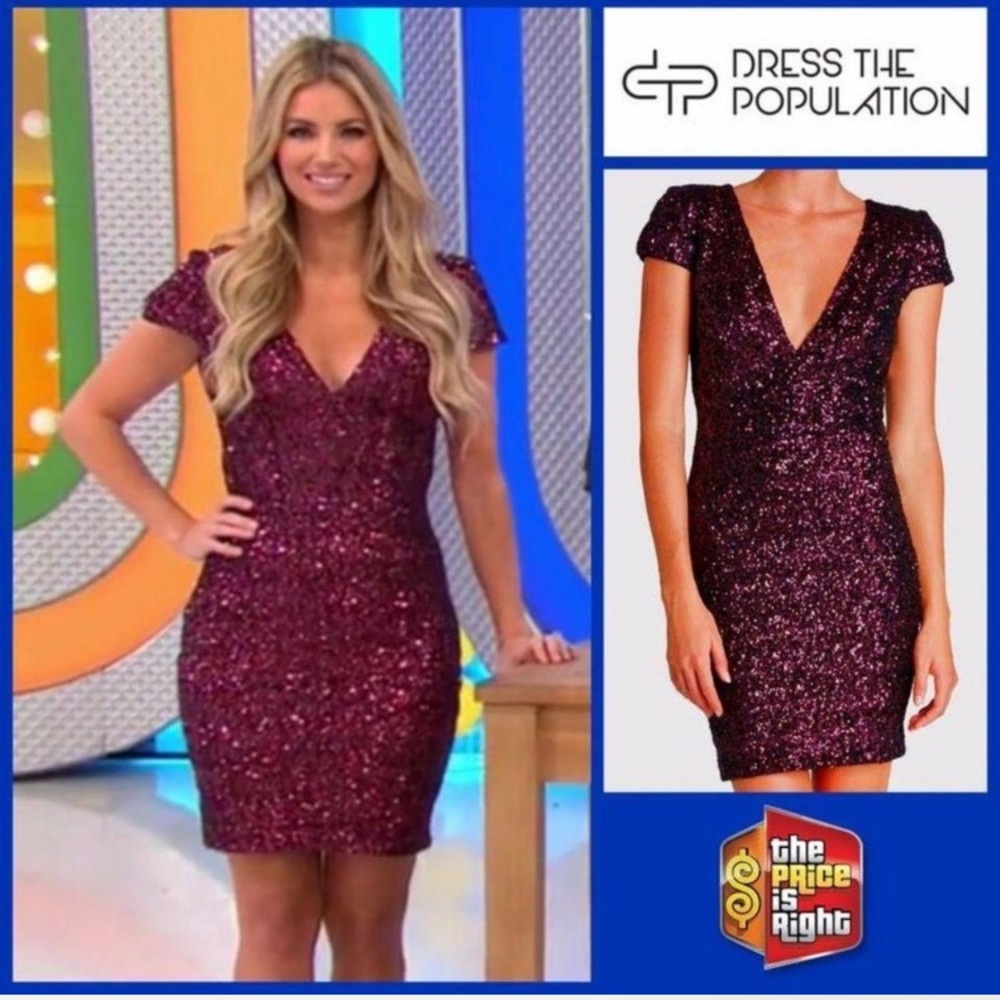 Dress the Population Zoe Sequin Dress